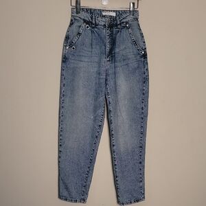 Garage High Waisted Mom Jean Sz 0